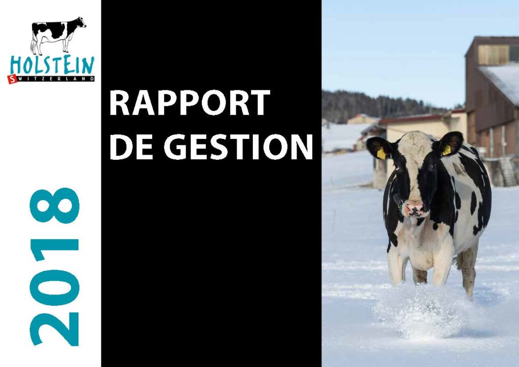 Rapport de gestion et cahier statistique 2018