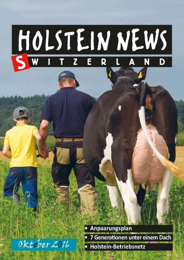 Holstein News octobre 2016